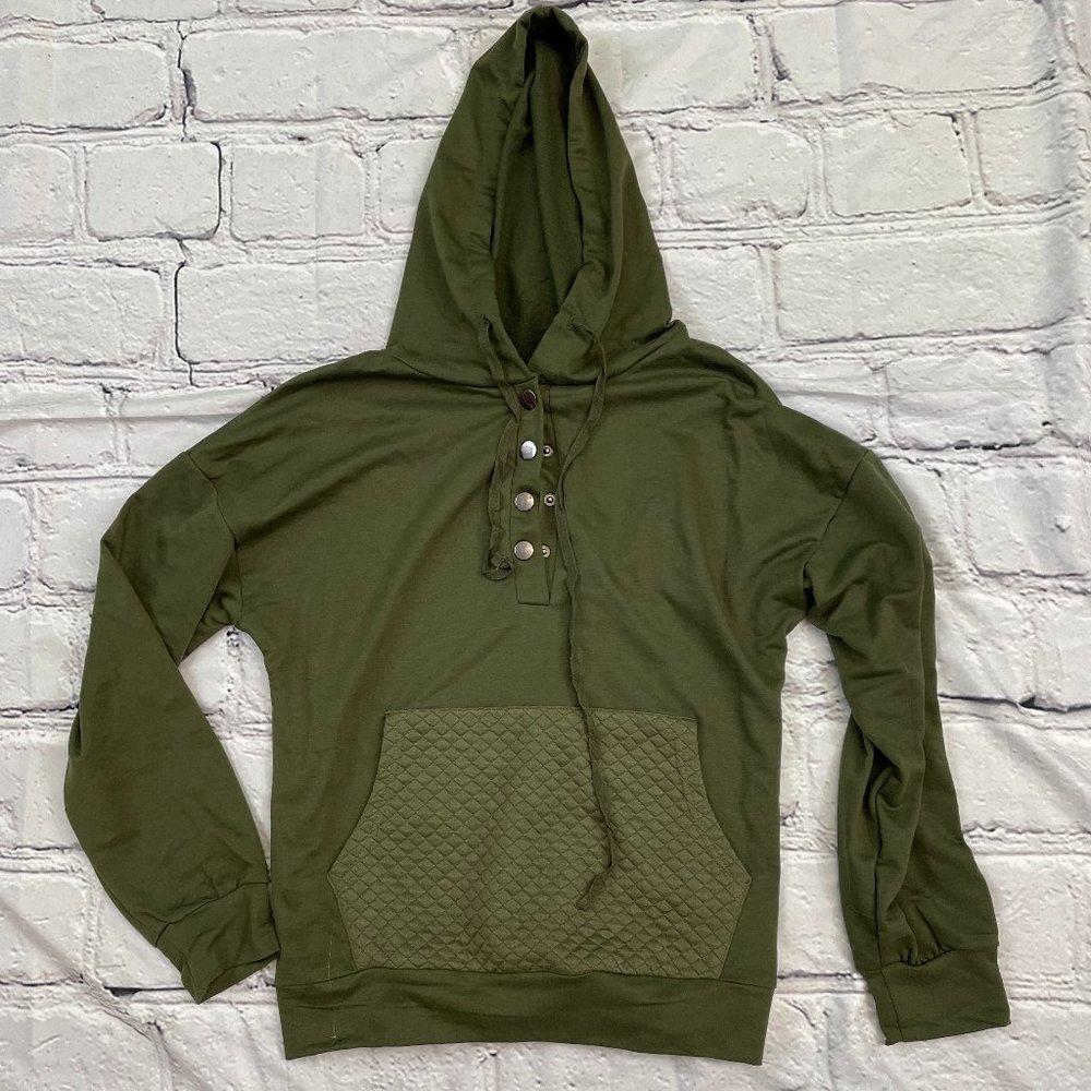 Green T-Shirt Hoodie